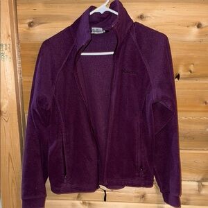 Columbia Women's Purple Fleece Jacket